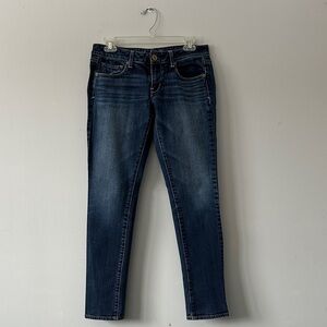 American Eagle Outfitters Dark Blue Skinny Jeans